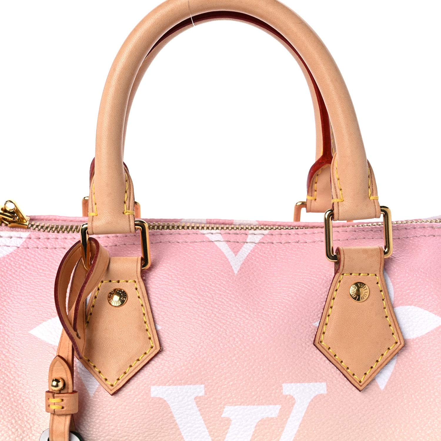 Louis Vuitton Monogram Giant By The Pool Speedy Bandouliere 25 Light Pink 14 of 15
