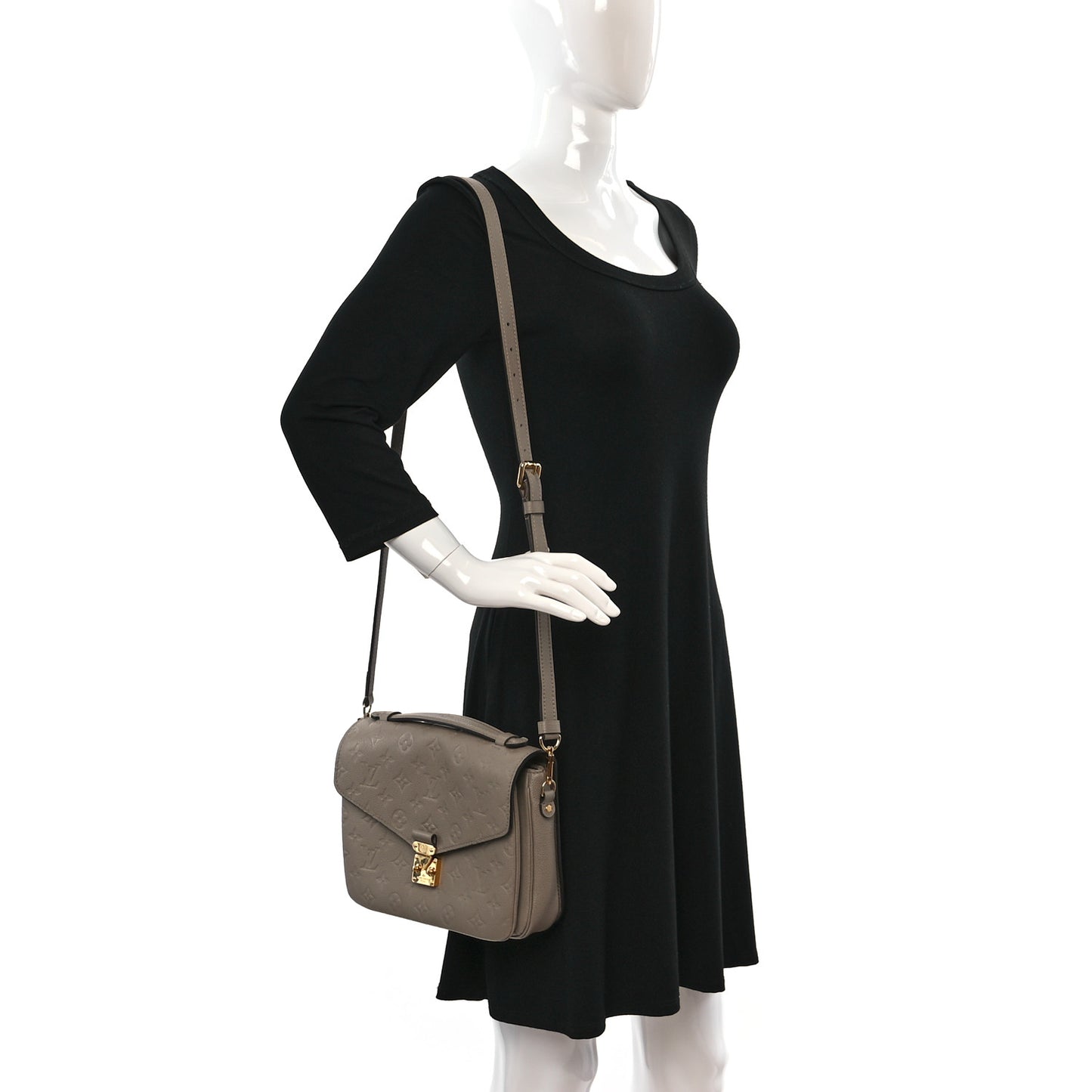 Empreinte Pochette Metis Tourterelle