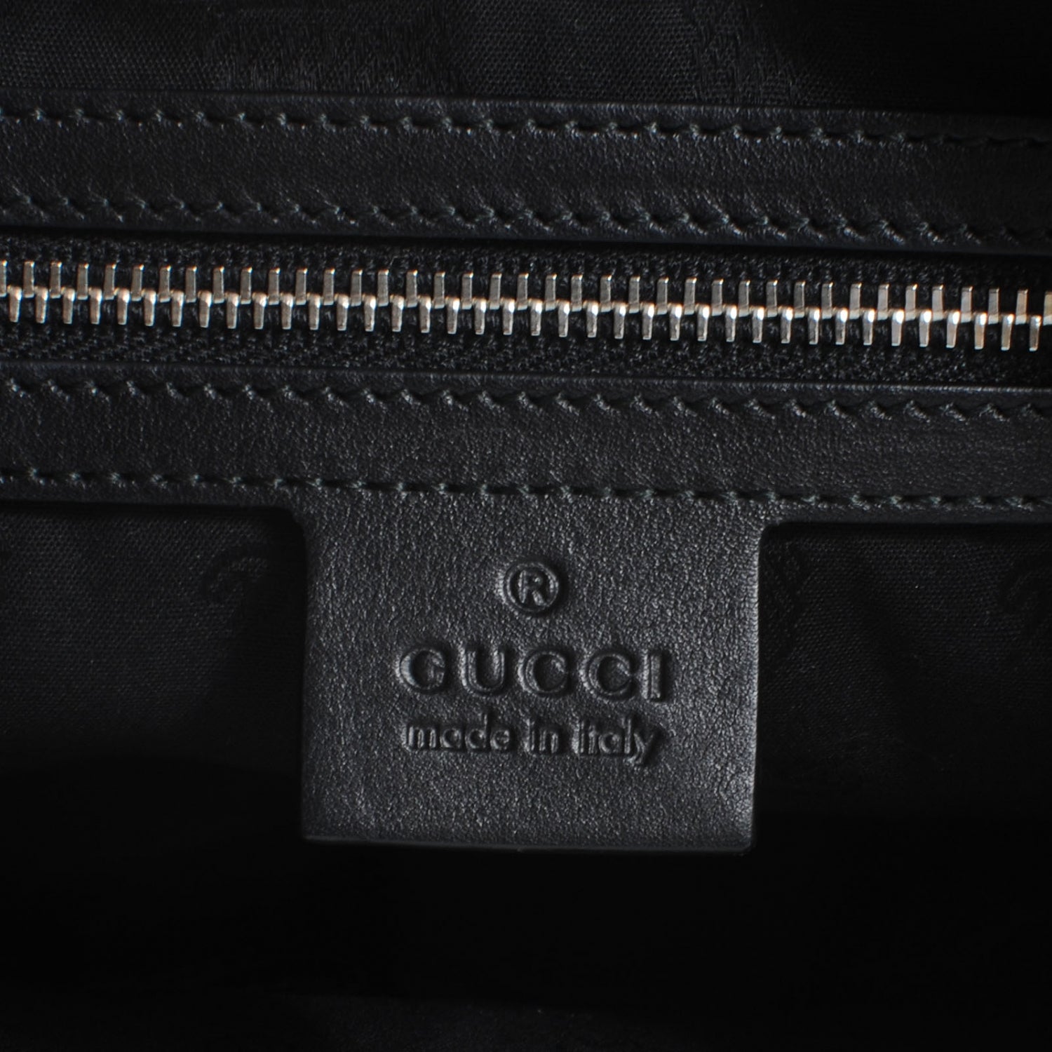 Gucci Guccissima GG Twins Medium Hobo Black 6 of 7