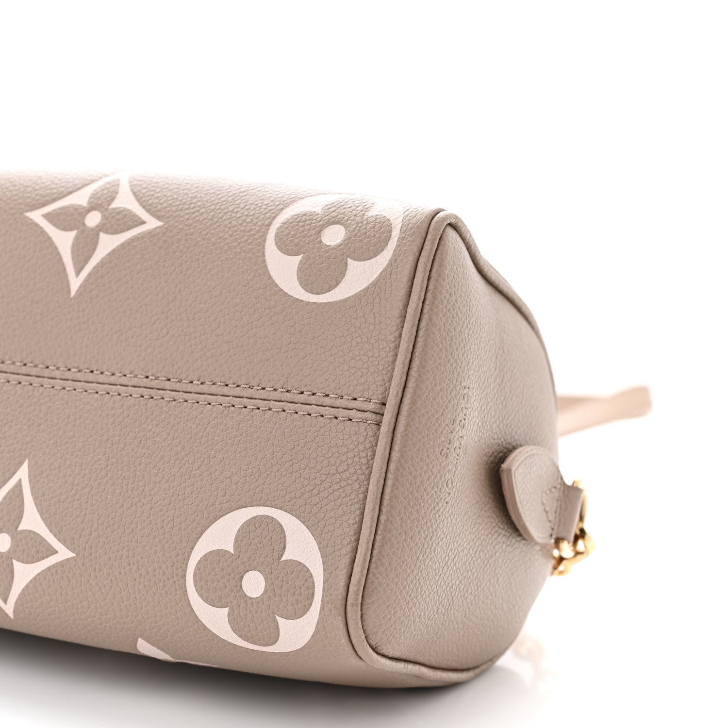 Louis Vuitton Empreinte Monogram Giant Speedy Bandouliere 20 Creme Beige 9 of 10