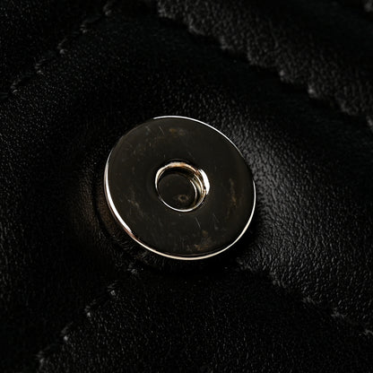 Gucci Calfskin Matelasse GG Marmont Chain Wallet Black 11 of 11