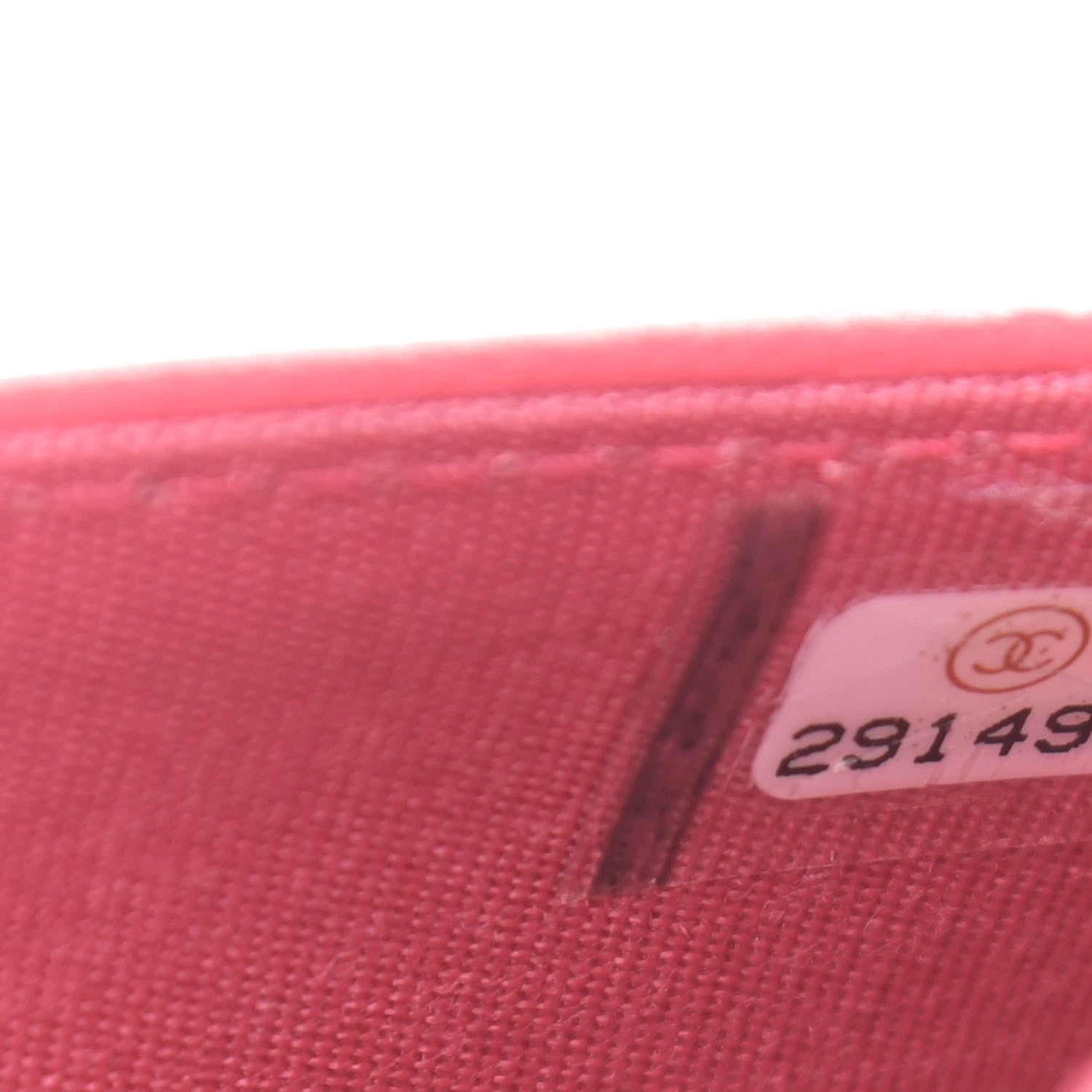 Chanel Lambskin Quilted Boy Wallet On Chain WOC Pink 8 of 12