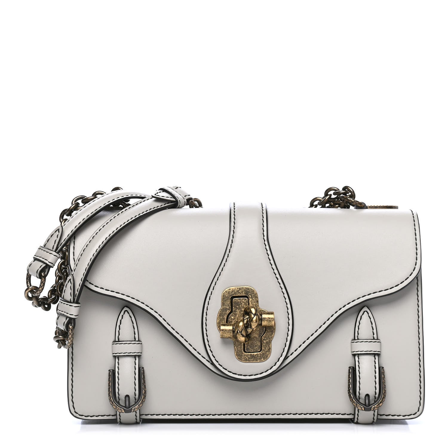 Bottega Veneta French Calf City Knot Bag Cement 1 of 4