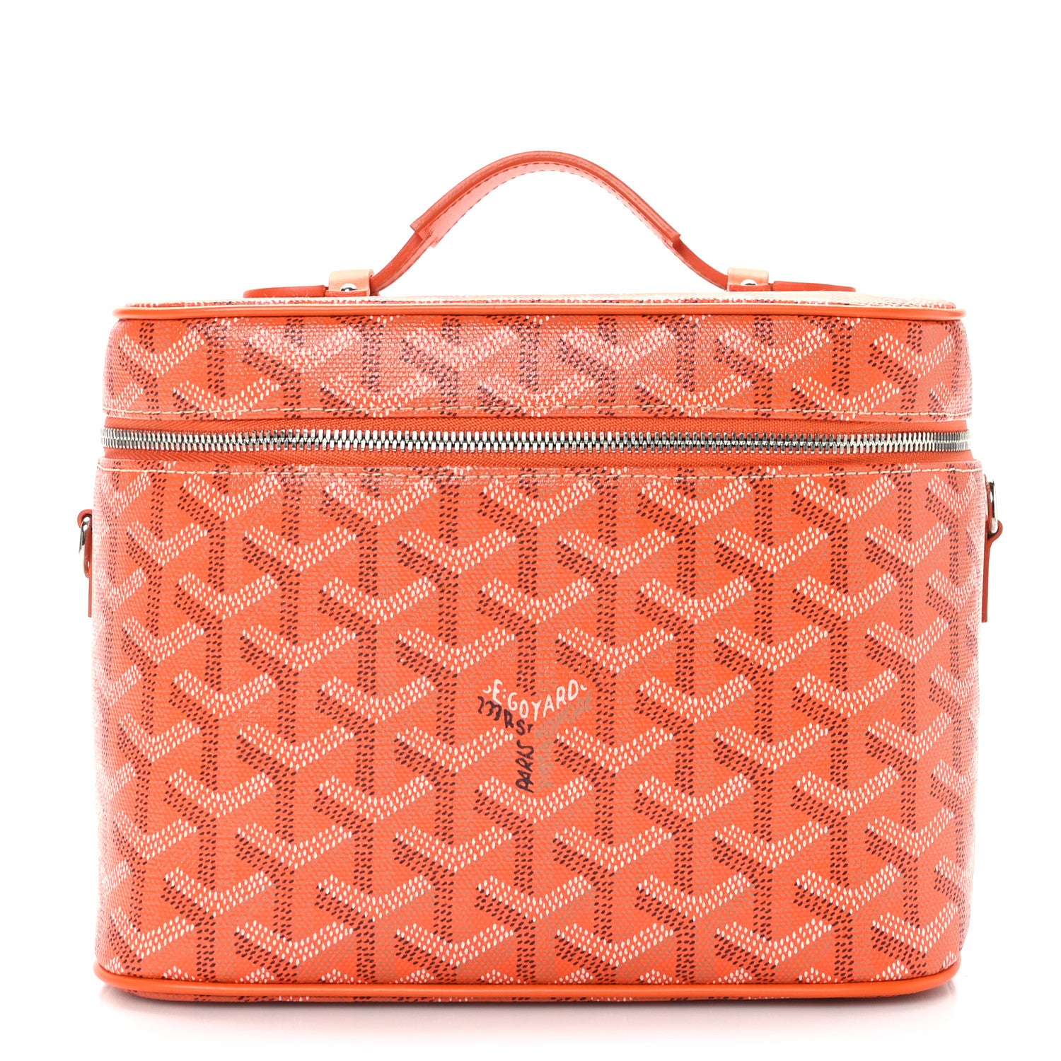 Goyard Goyardine Muse Vanity Case Orange 1 of 12