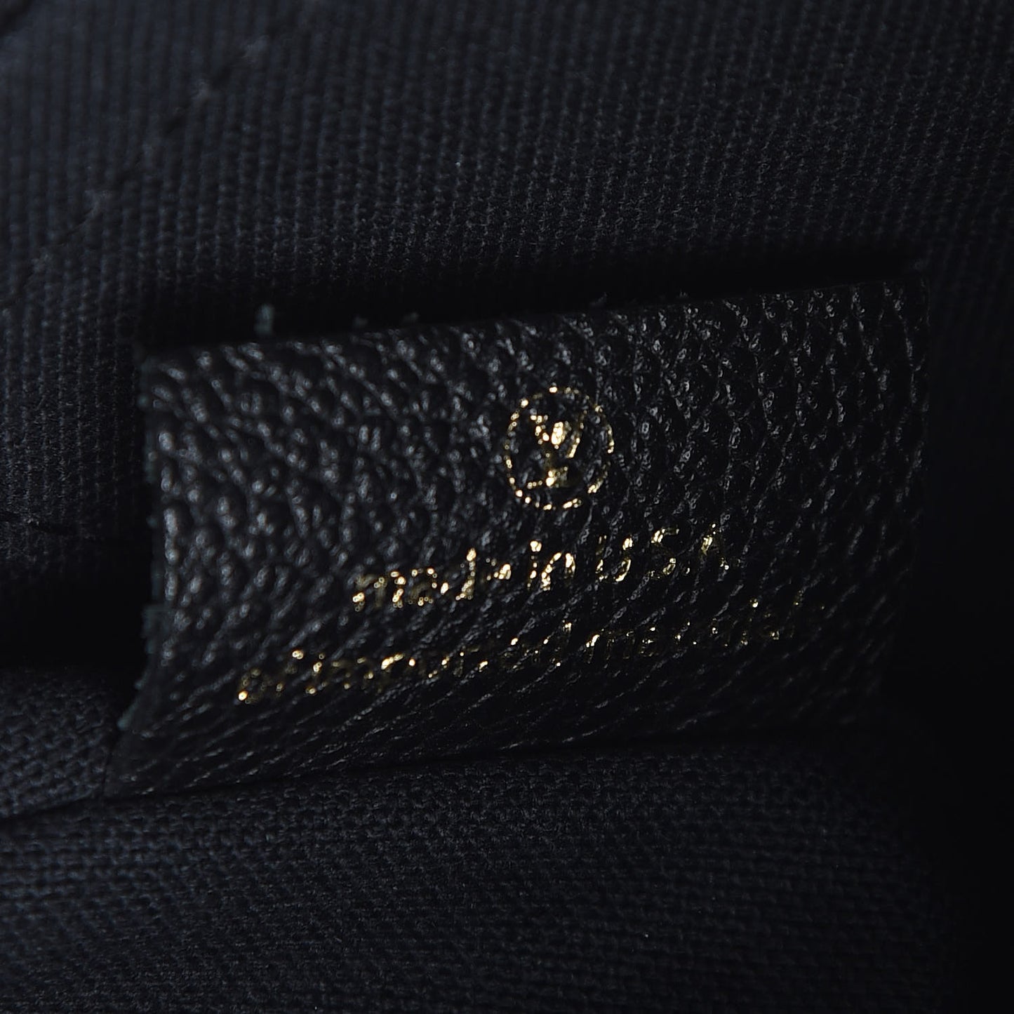 Monogram Pallas Clutch Black