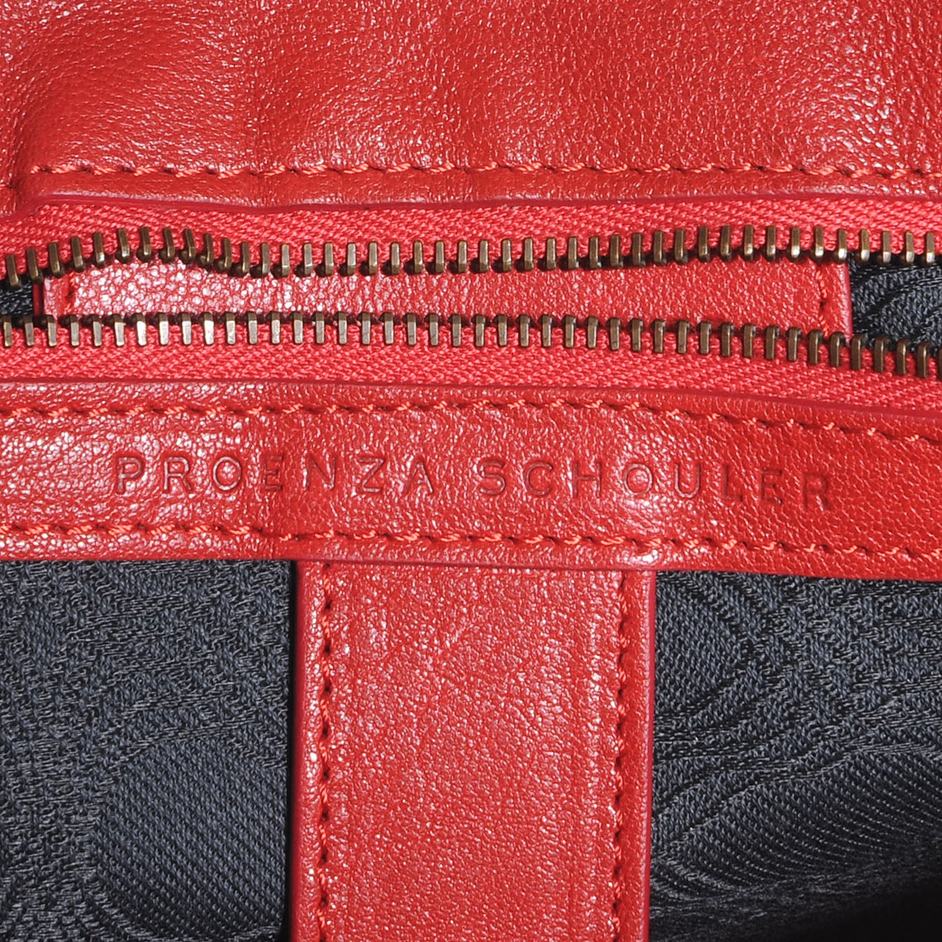 Lambskin PS1 Medium Satchel Lipstick Red