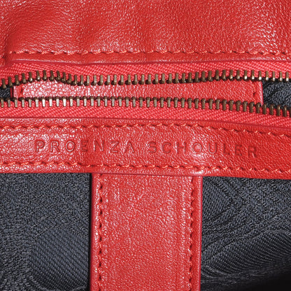 Proenza Schouler Lambskin PS1 Medium Satchel Lipstick Red 6 of 8