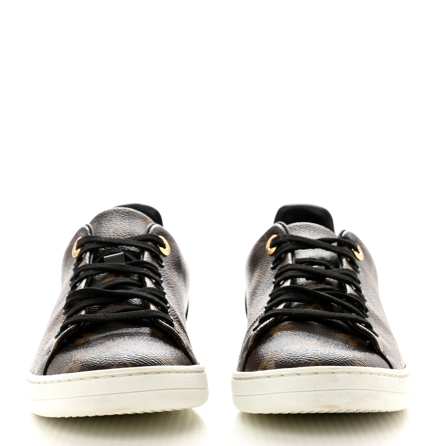 Louis Vuitton Patent Monogram Frontrow Sneakers 39.5 2 of 9