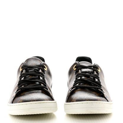 Louis Vuitton Patent Monogram Frontrow Sneakers 39.5 2 of 9