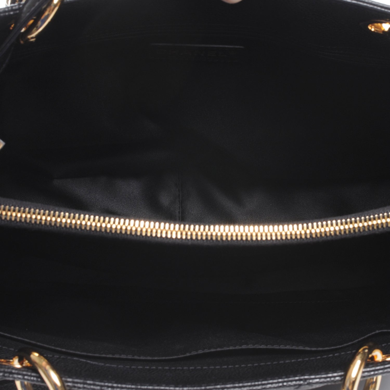 Chanel Caviar Grand Shopping Tote GST Black 5 of 7