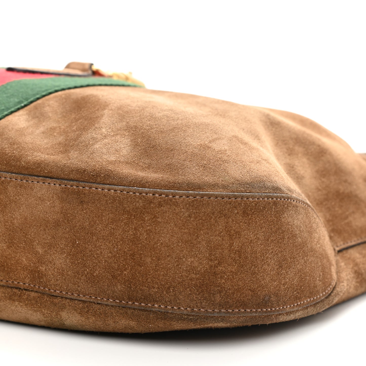 Suede Cudu Web Large Jackie Hobo Marron Glace