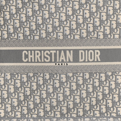 Christian Dior Oblique Large Book Tote Grey 8 of 10