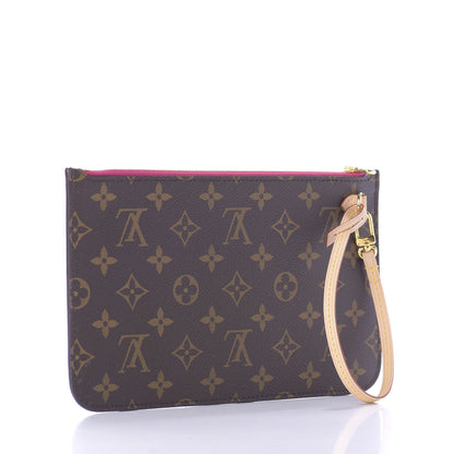 Louis Vuitton Monogram Neverfull MM GM Pochette Pivoine 3 of 9