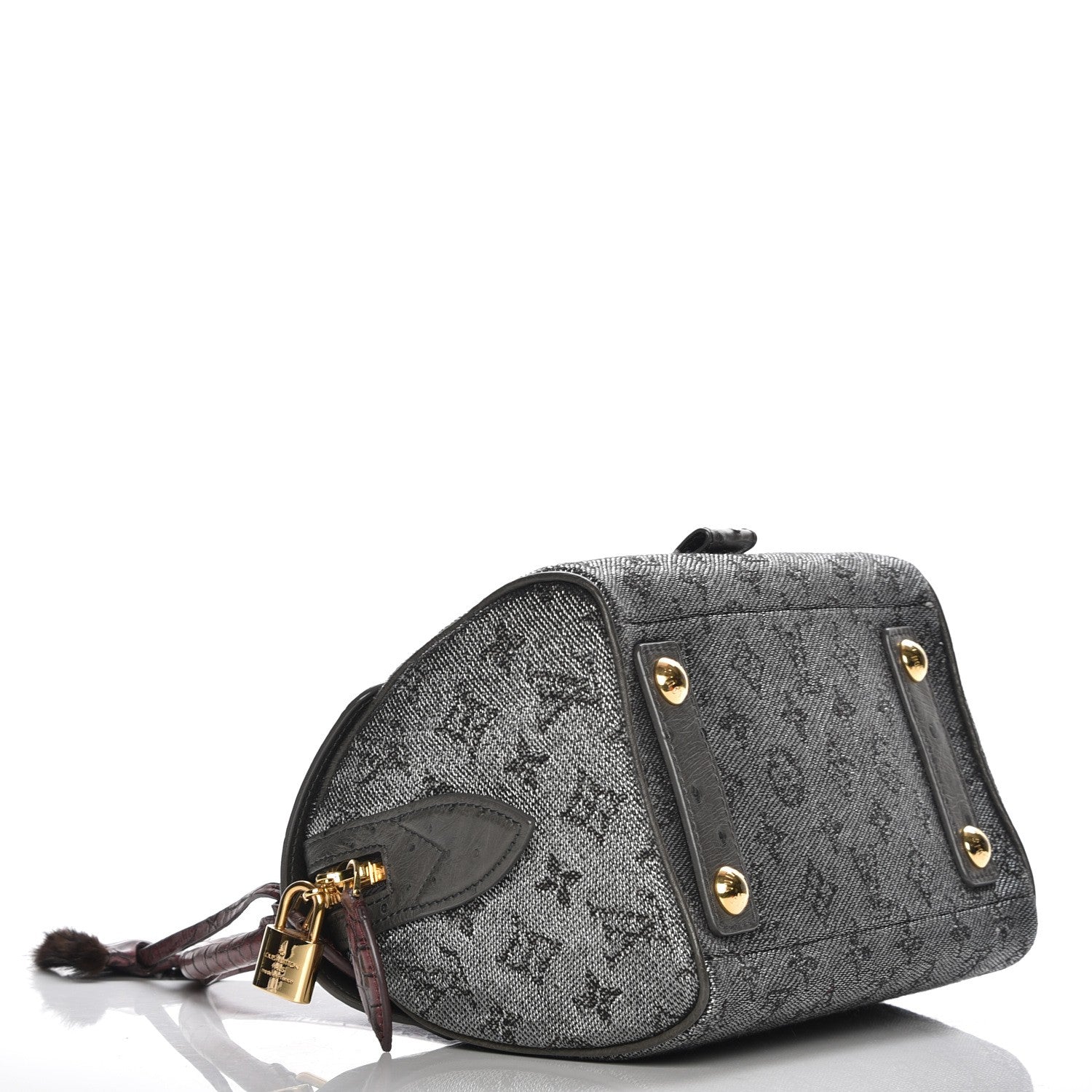 Louis Vuitton Monogram Ostrich Comedie Carrousel 4 of 8