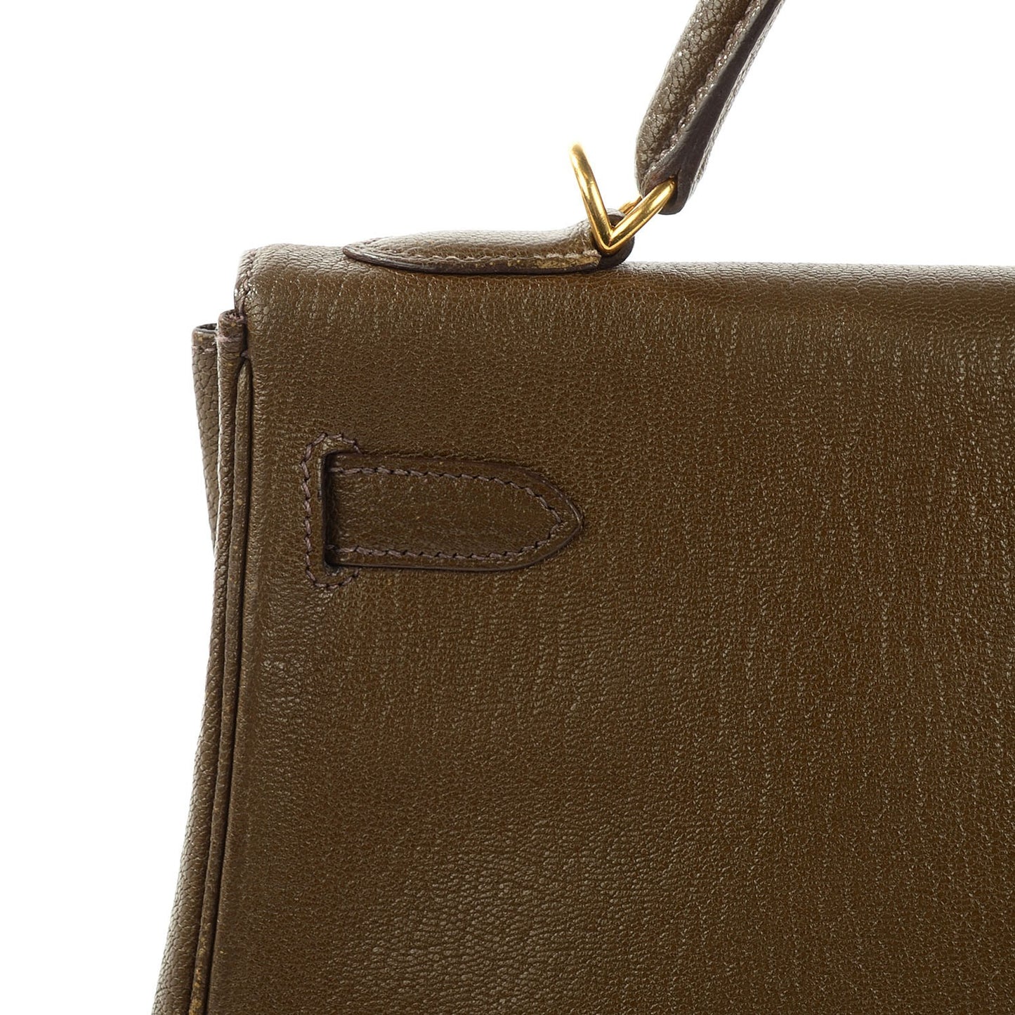 Chevre de Coromandel Kelly Retourne 32 Vert Bronze