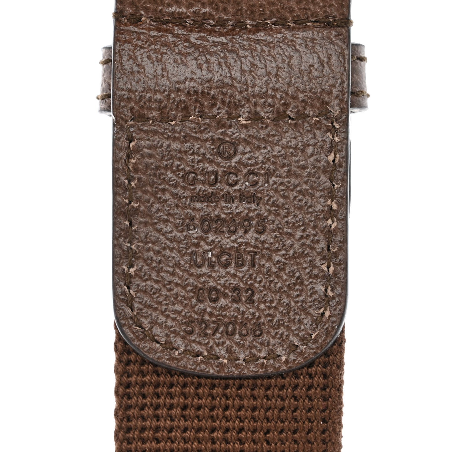 Textured Dollar Calfskin Gucci 100 Aria Belt Bag 80 32 New Acero Multicolor