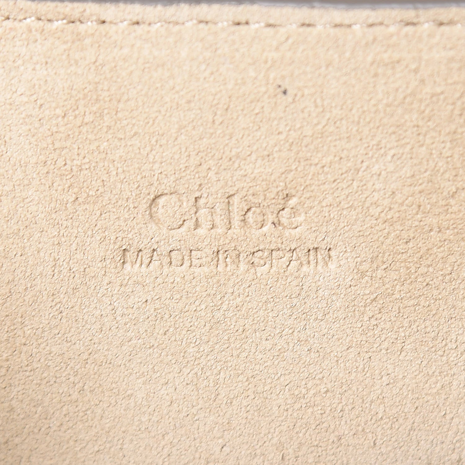 Chloe Suede Calfskin Mini Faye Bracelet Bag Waterlily 8 of 9