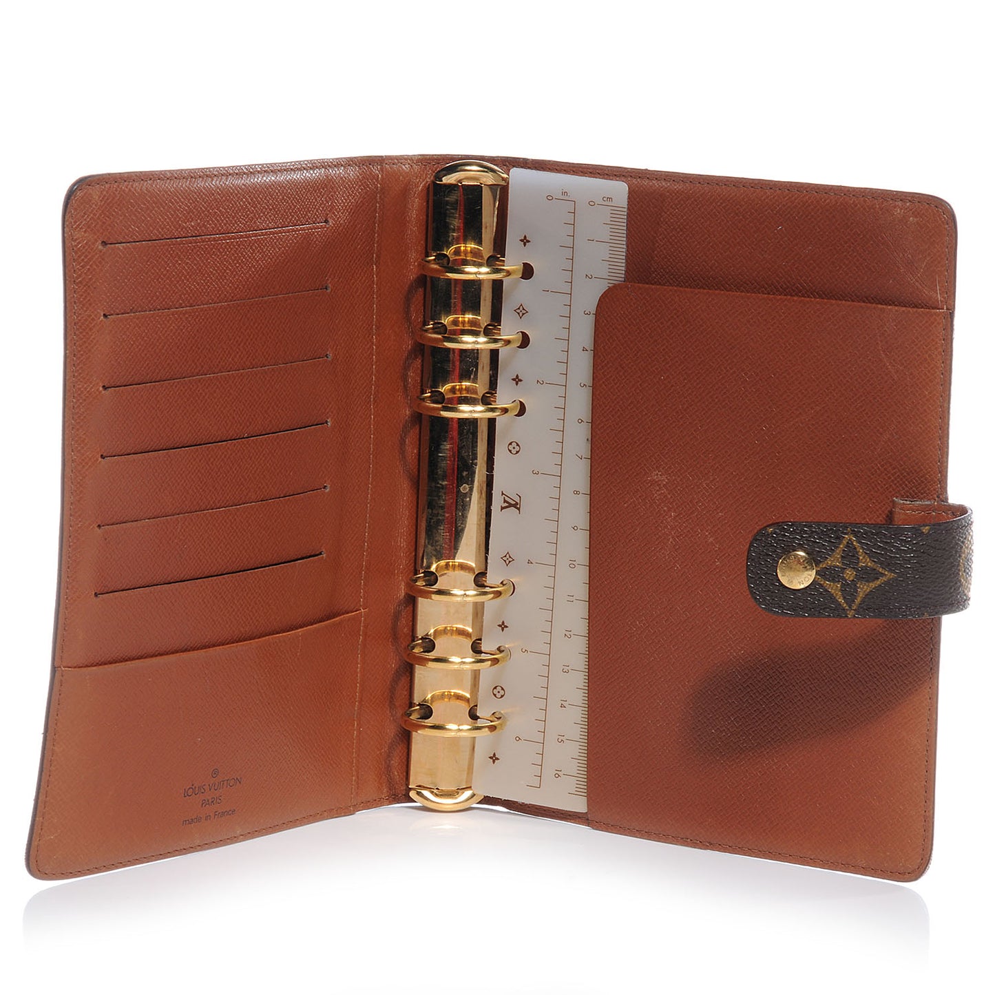 Monogram Agenda Medium Ring