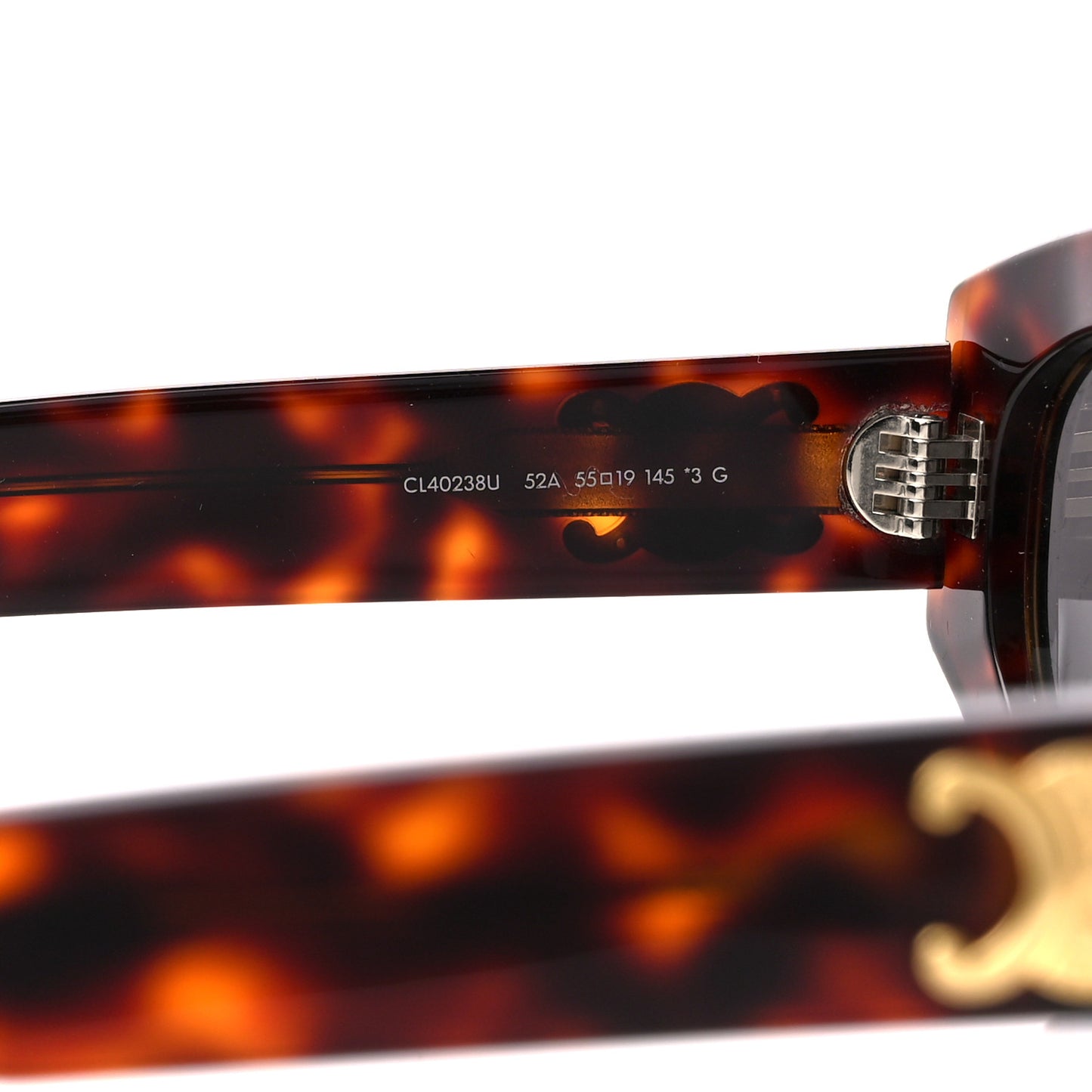 Acetate Triomphe 01 Sunglasses CL 40238U Tortoise