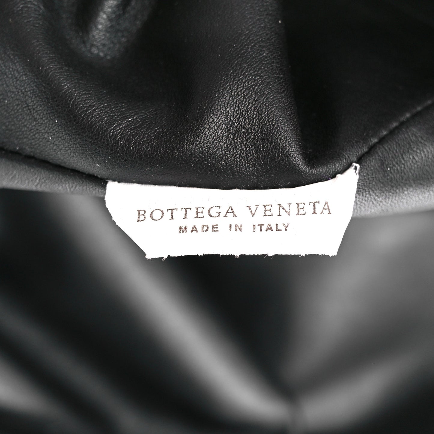 Smooth Butter Calf The Pouch Oversized Clutch Black