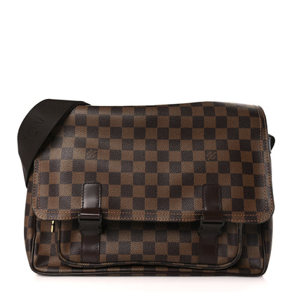 Louis Vuitton Damier Ebene Melville Messenger Bag 1 of 8