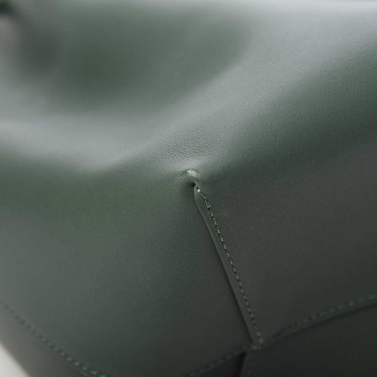 Mansur Gavriel Calfskin Bucket Bag Moss 9 of 14