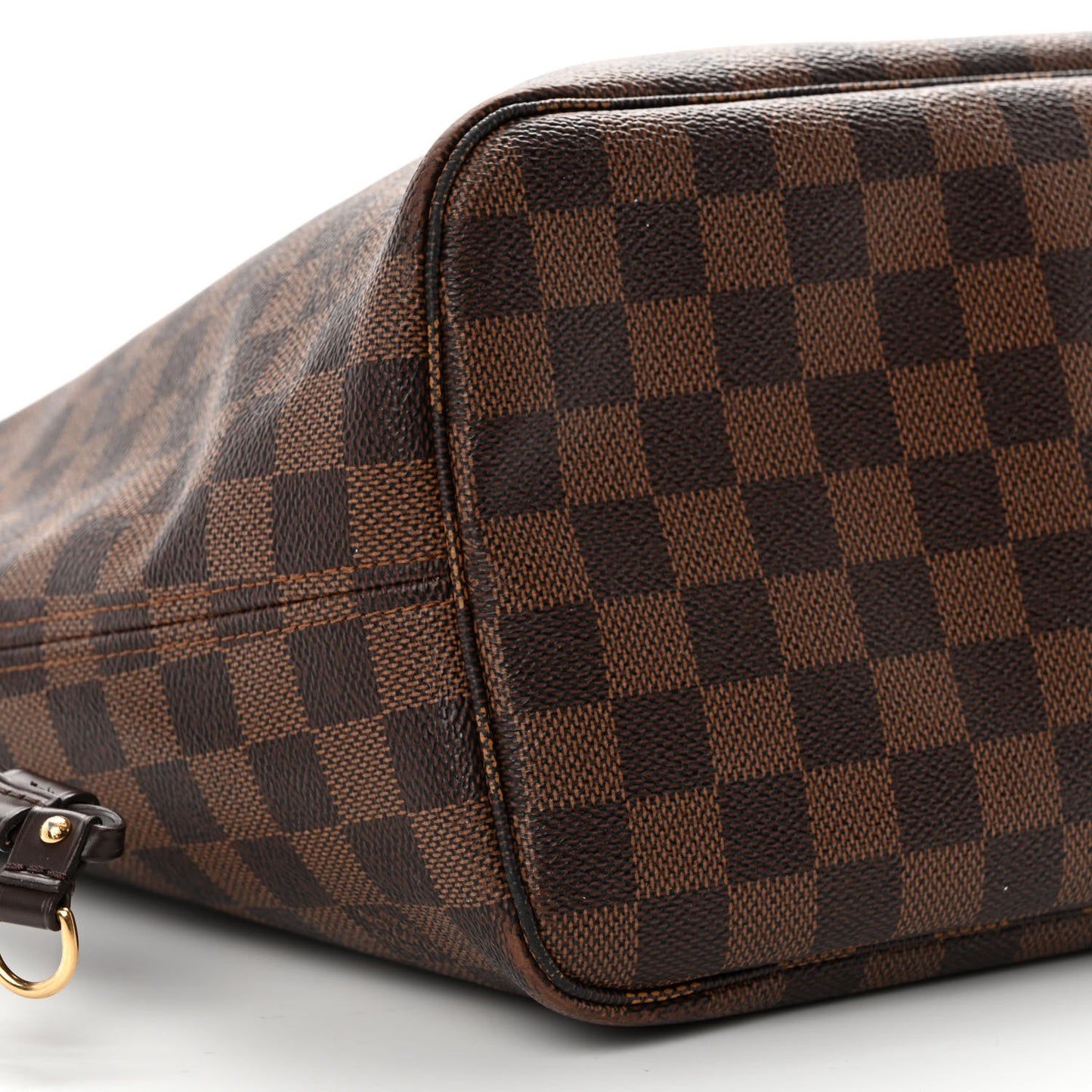 Damier Ebene Neo Neverfull MM Rose Ballerine