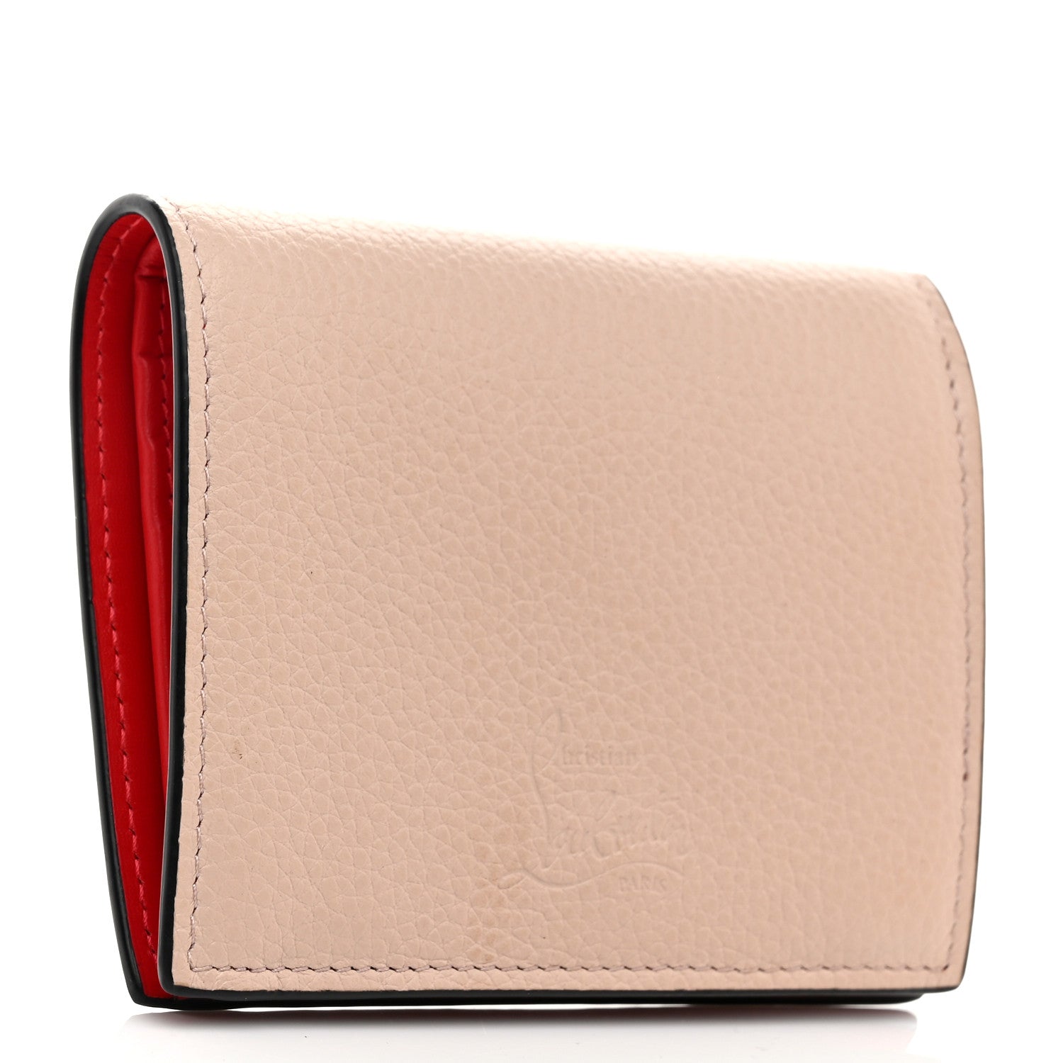 Christian Louboutin Calfskin Loubinthesky Panettone Palatin Wallet Ballerina 3 of 8
