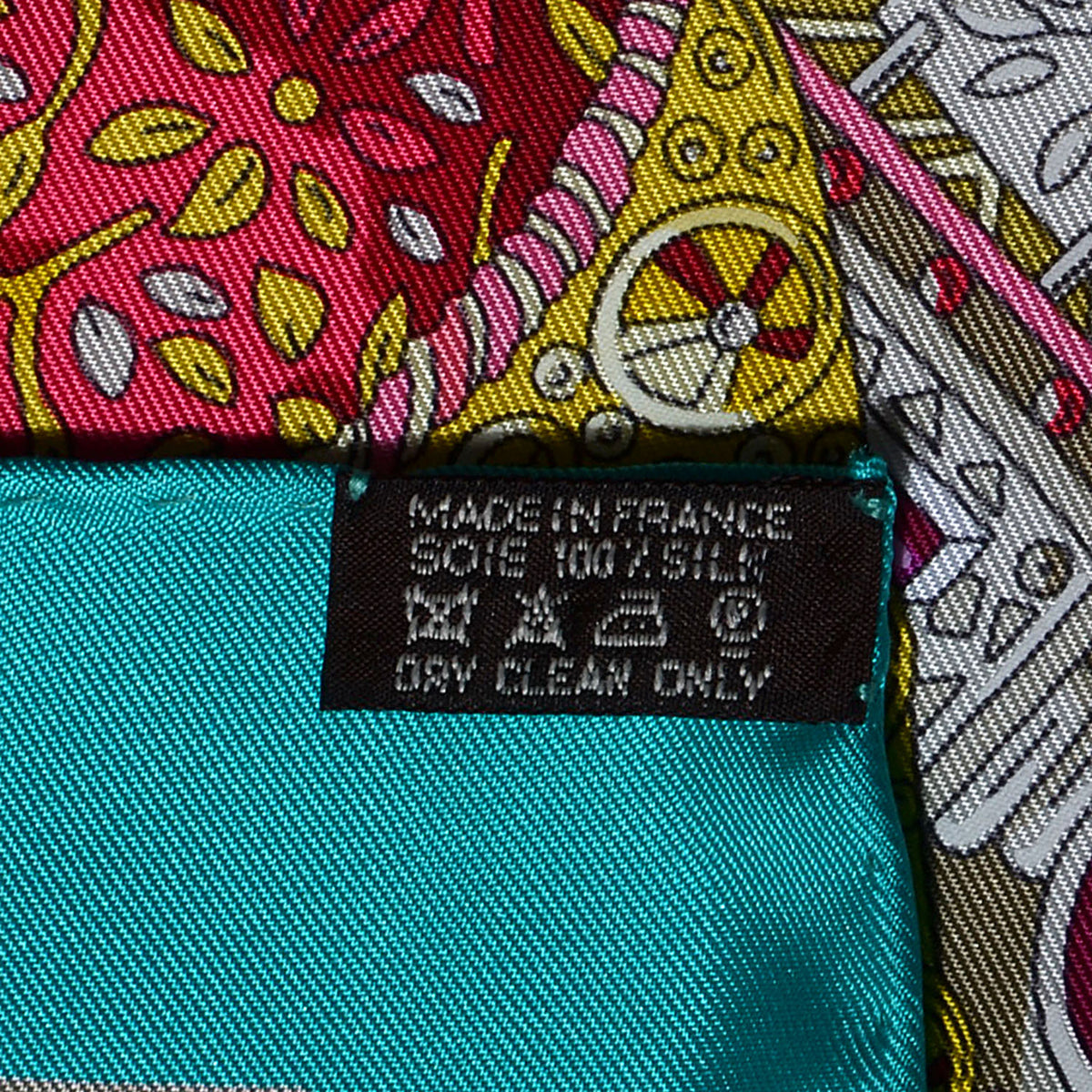 Hermes Silk Le Songe De La Licorne Scarf 90 6 of 6