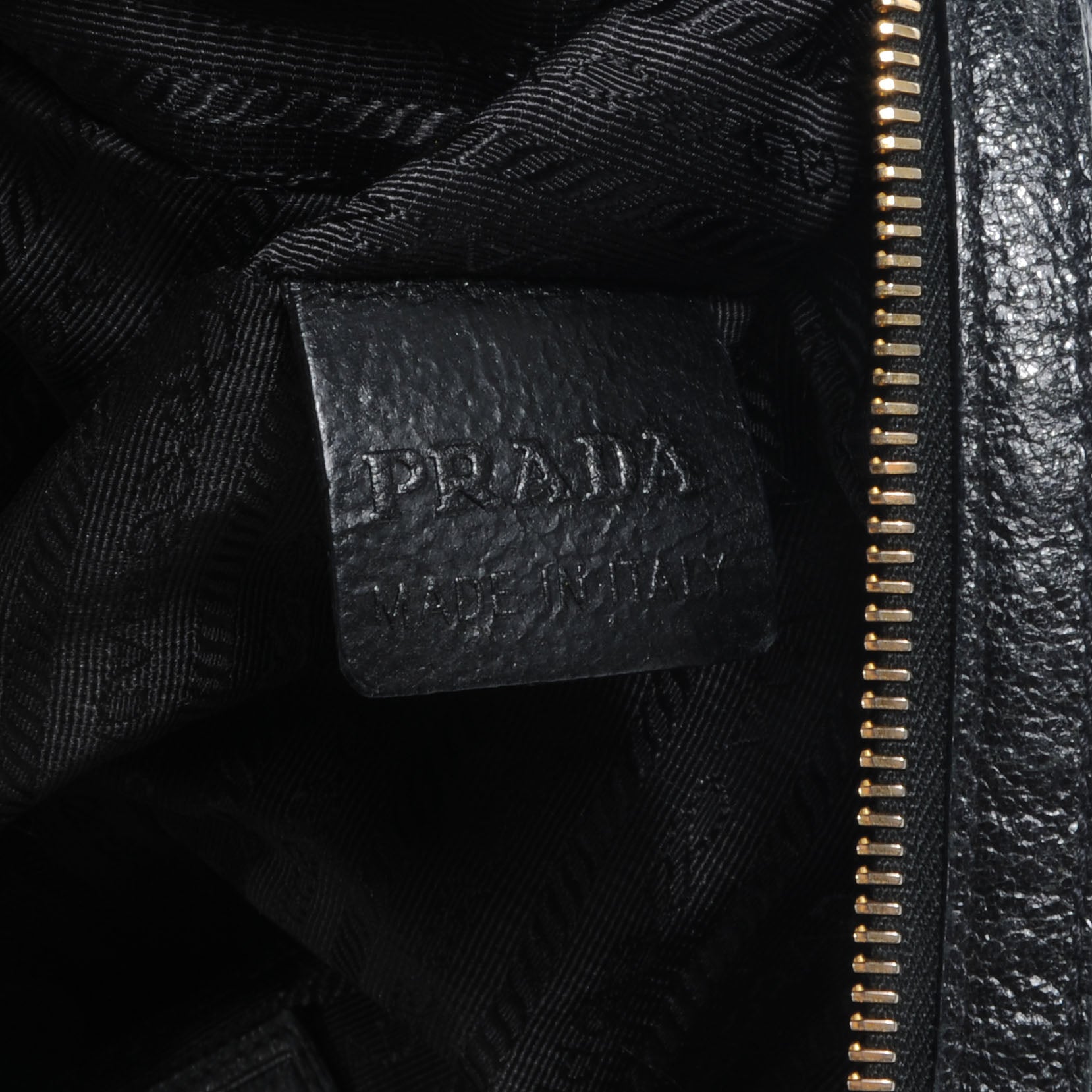 Prada Paglia Cinghiale Frame Tote Black 8 of 9