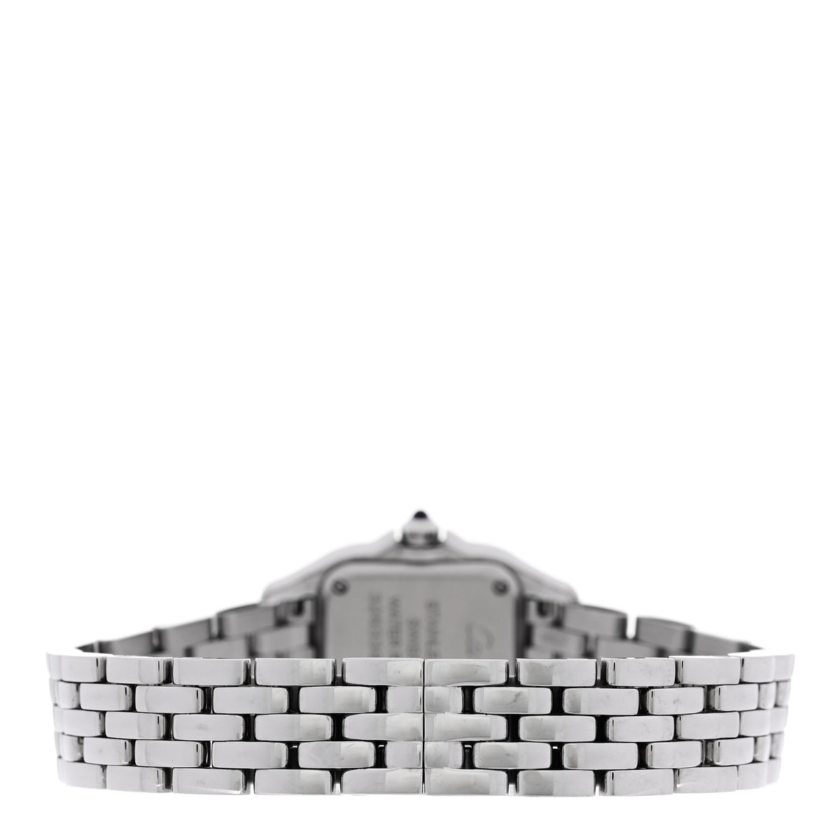 Cartier Stainless Steel Diamond 22mm Panthere Quartz Watch 3 of 5