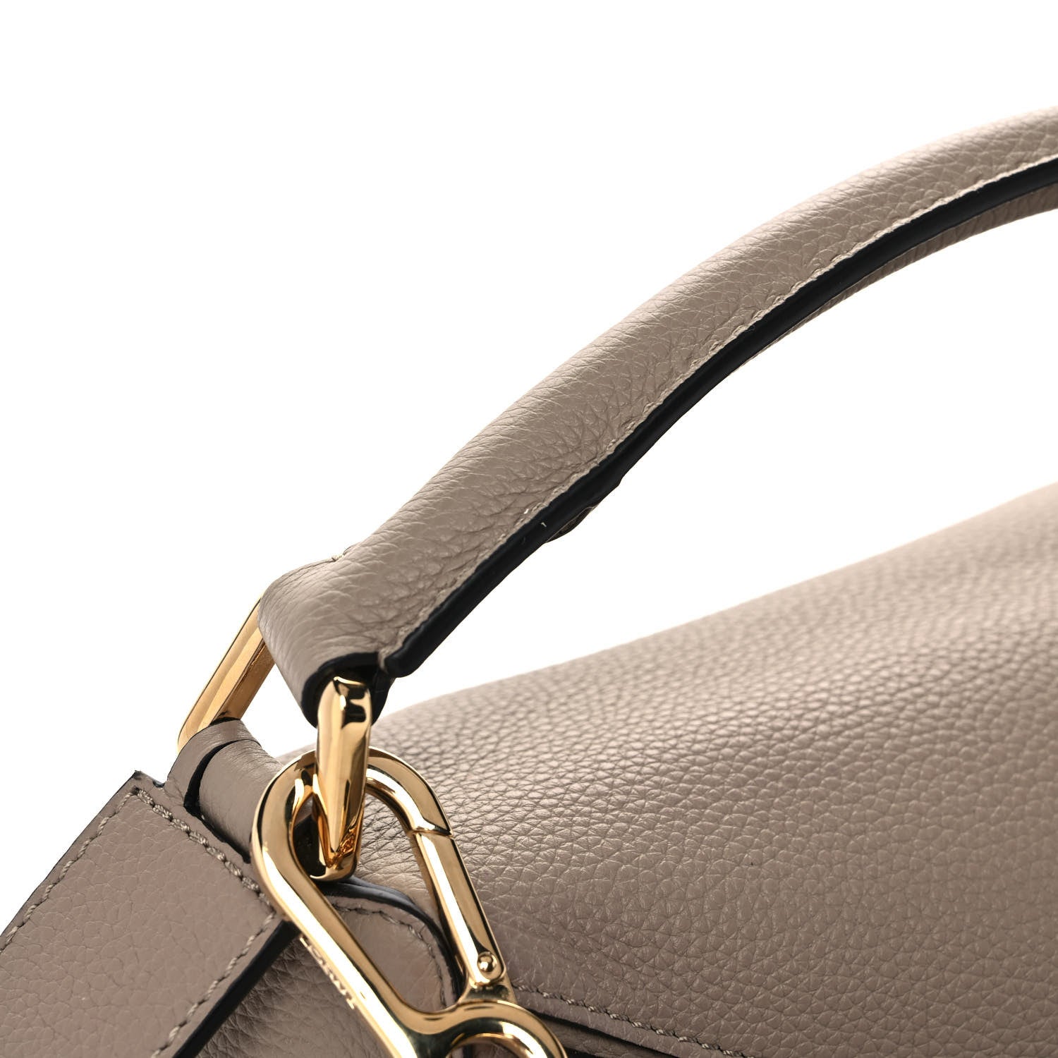 Loewe Grained Calfskin Small Puzzle Bag Sand 10 of 10