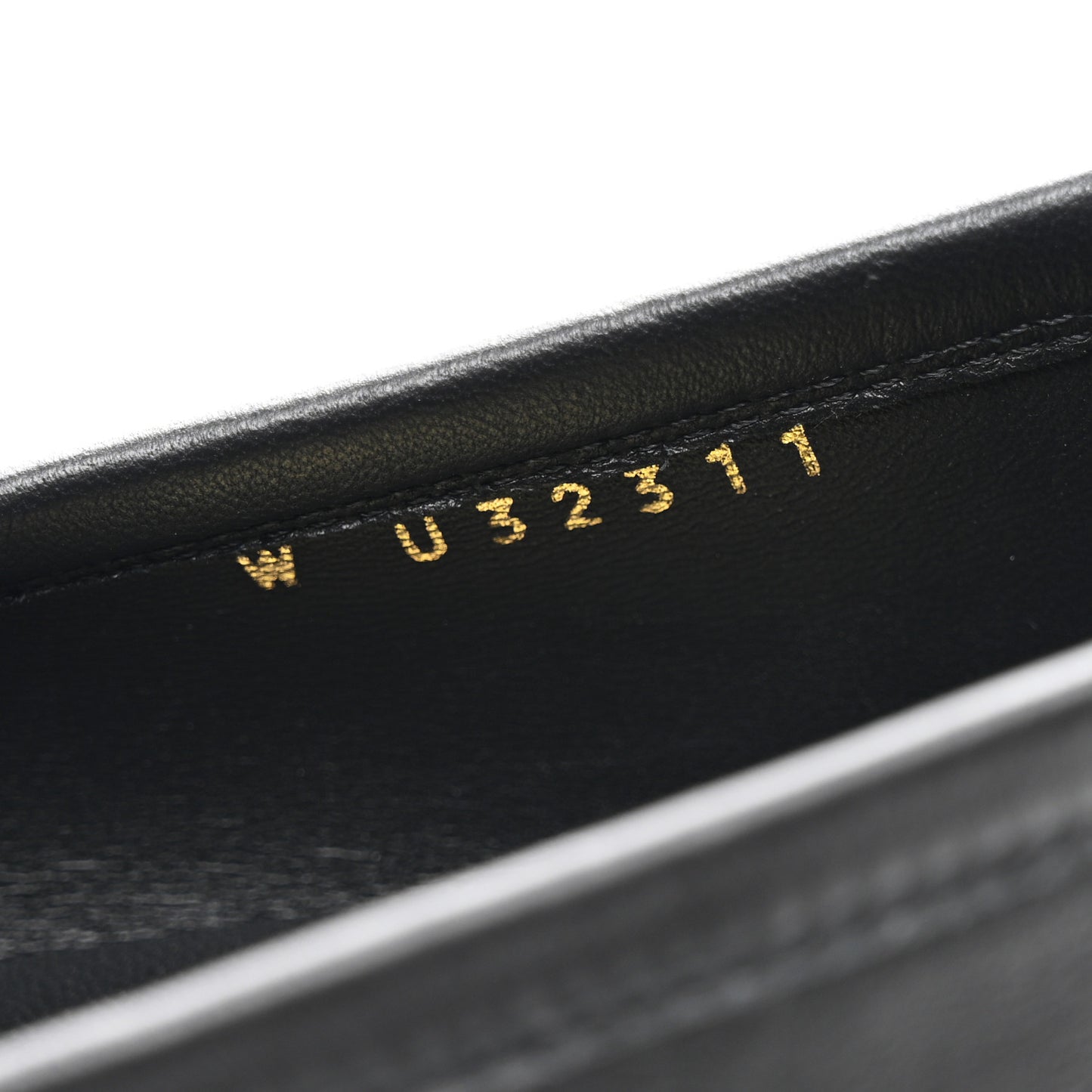 Calfskin Lambskin CC Loafers 38.5 Black