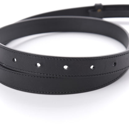 Gucci Calfskin Double G 20mm Belt 90 36 Black 3 of 6