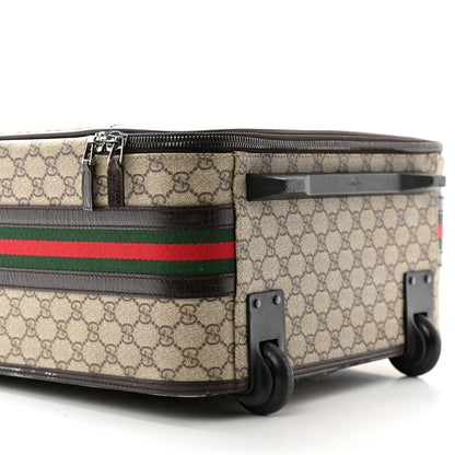 Gucci GG Plus Monogram Small Web Trolley Brown 8 of 13
