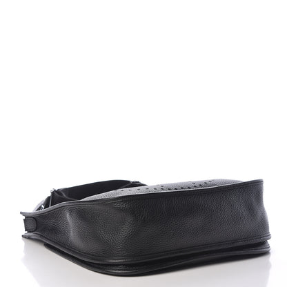 Hermes Taurillon Clemence Evelyne III PM Black 4 of 10