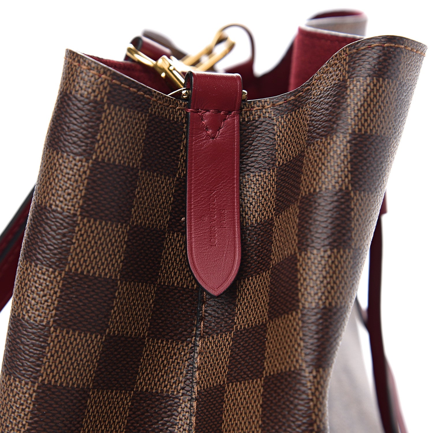 Louis Vuitton Damier Ebene Neonoe MM Cherry Berry 6 of 8