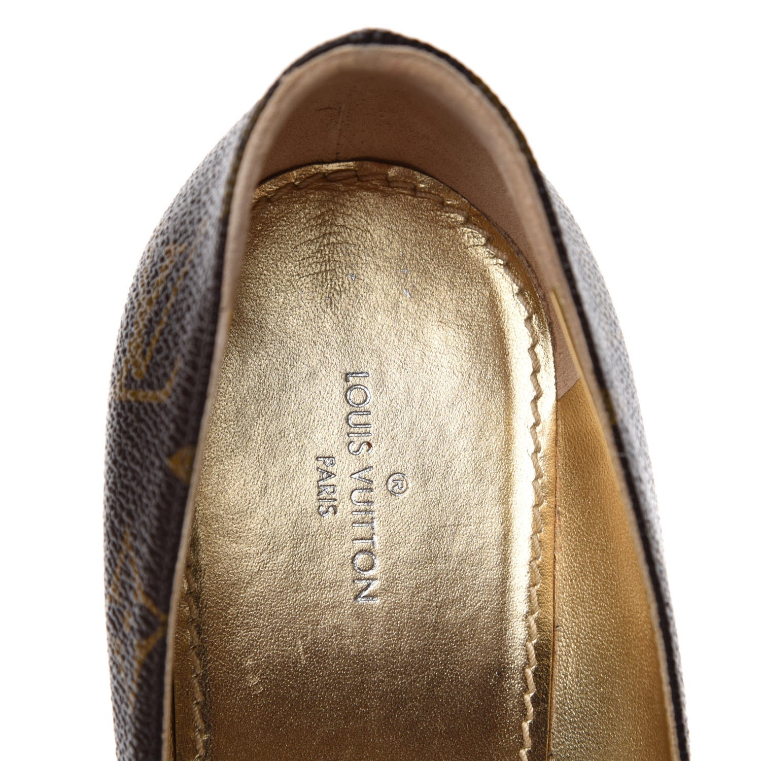 Louis Vuitton Reverse Monogram Cherie Pumps 38.5 8 of 10