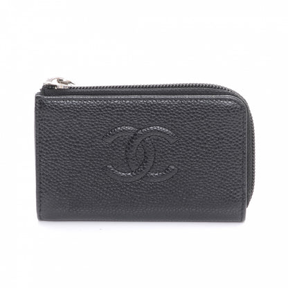 Chanel Caviar CC Key Holder Case Black 1 of 6