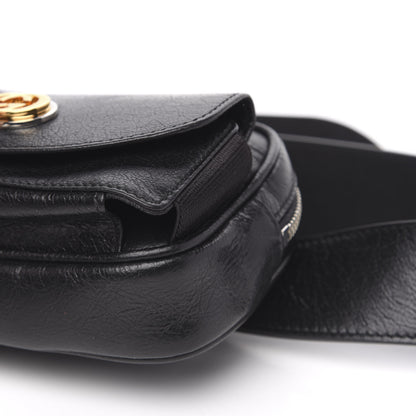 Gucci Fluffy Calfskin Mini Morpheus Belt Bag 90 36 Black 9 of 11