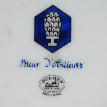 Hermes Porcelain Blues d'Ailleurs Small Salad Bowl 4 of 5
