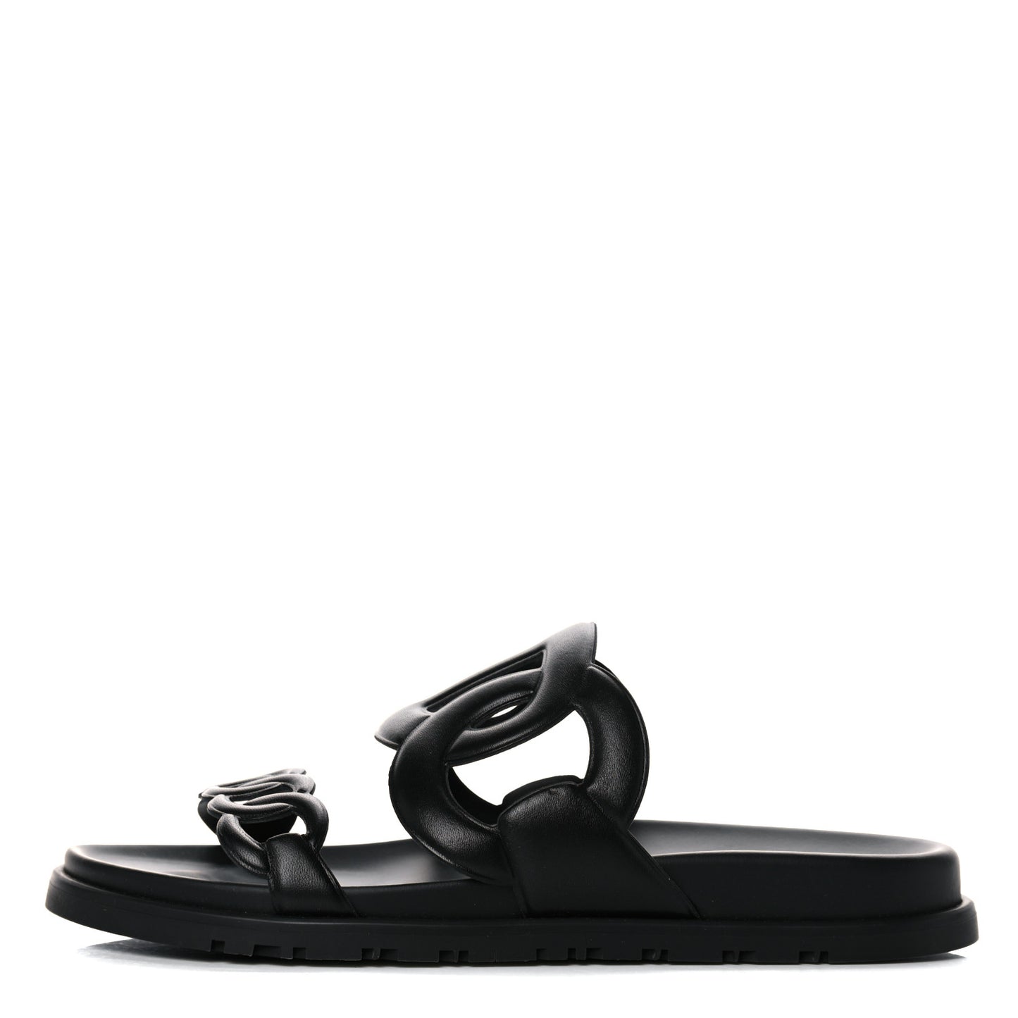 Nappa Womens Extra Sandals 38.5 Black