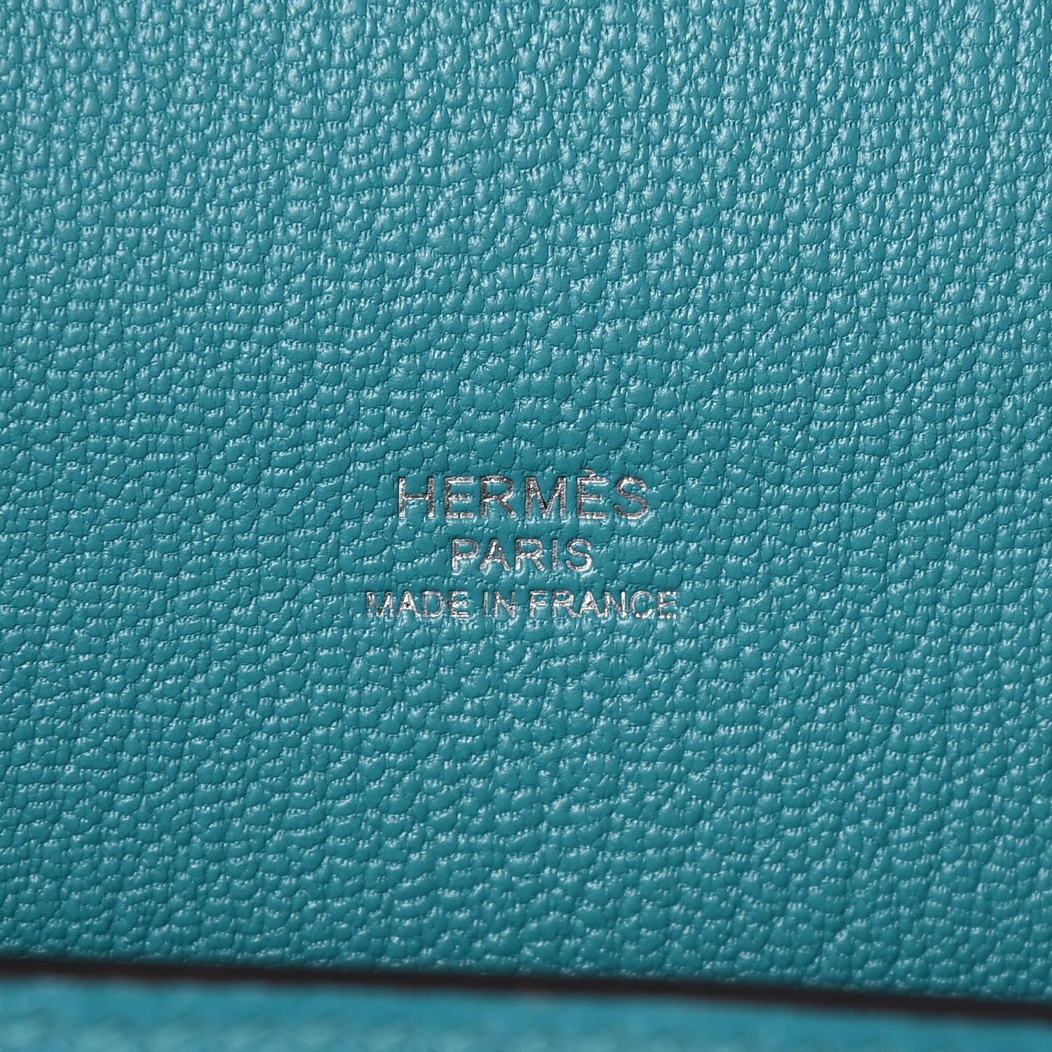 Hermes Taurillon Clemence Jypsiere 28 Bleu Paon 1 of 1