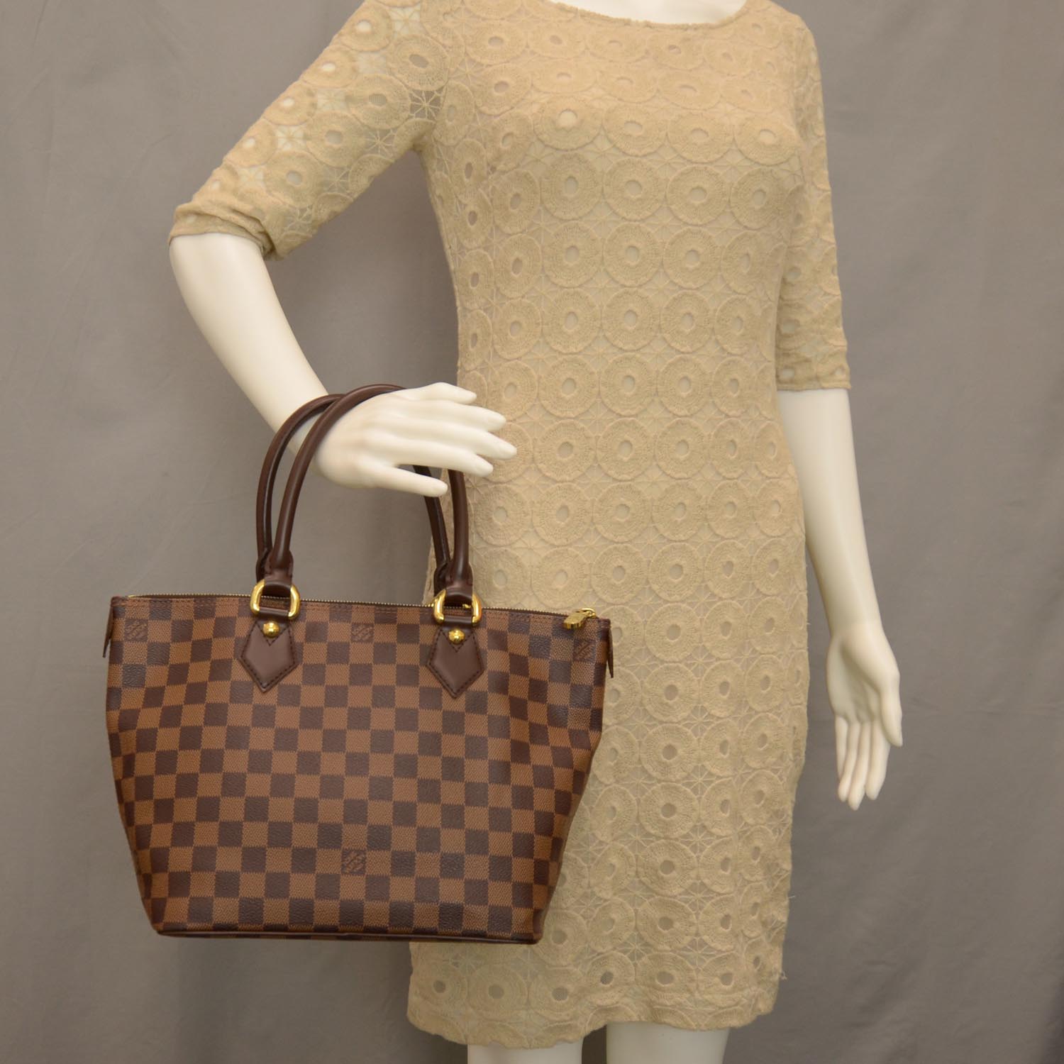 Louis Vuitton Damier Ebene Saleya PM 2 of 8