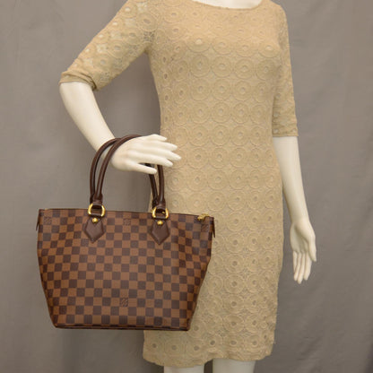 Louis Vuitton Damier Ebene Saleya PM 2 of 8