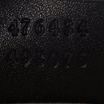Gucci Calfskin Matelasse GG Marmont Belt Bag 85 34 Black 7 of 12