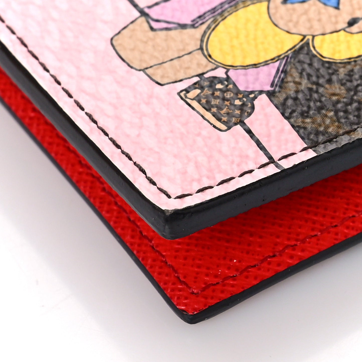Monogram 2019 Christmas Animation Passport Cover Rouge