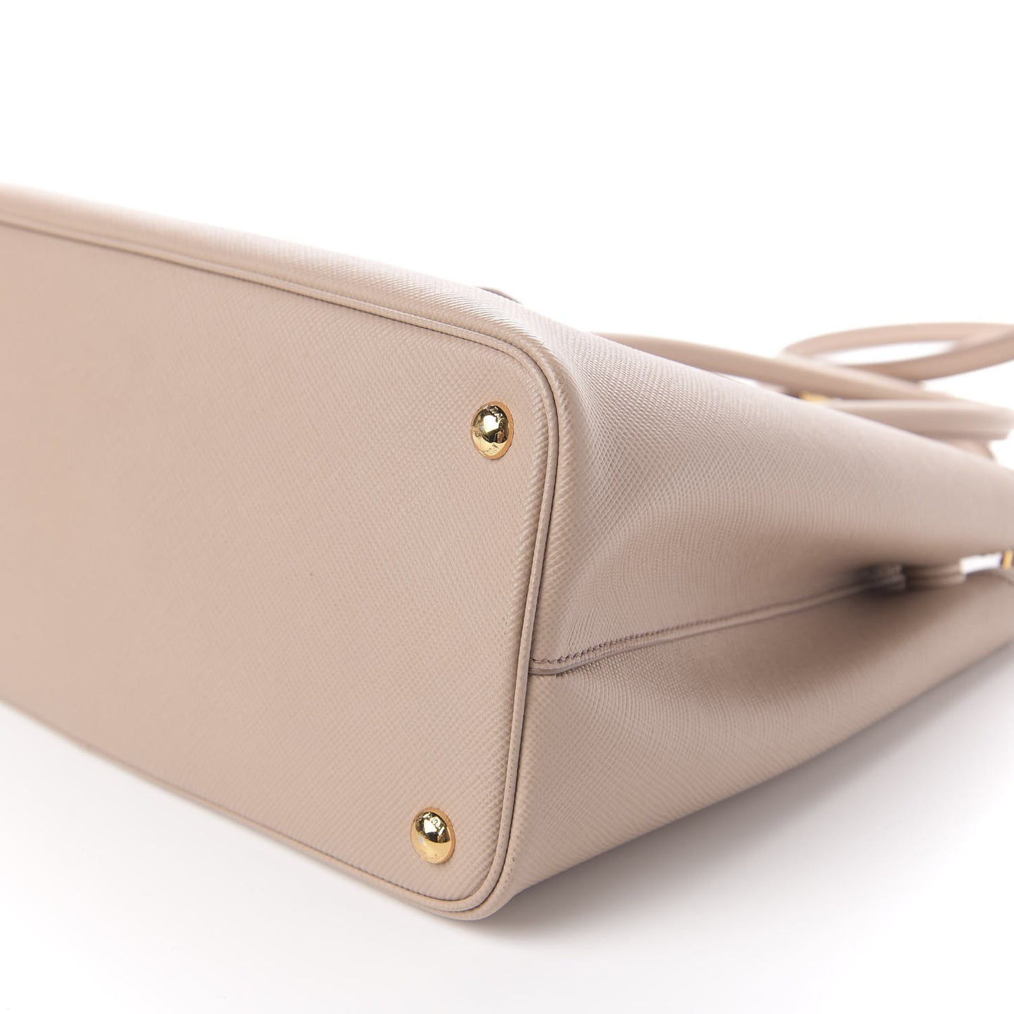 Saffiano Cuir Medium Double Bag Cammeo Rosa