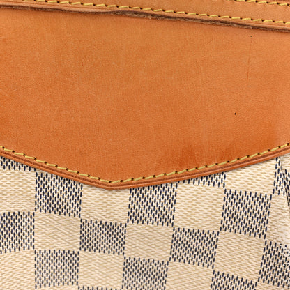 Louis Vuitton Damier Azur Siracusa MM 10 of 13