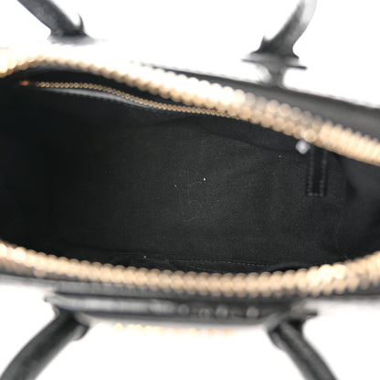 Givenchy Calfskin Crocodile Embossed Mini Antigona Black 5 of 13